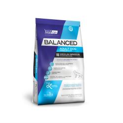 Balanced perro adulto raza mediana 3kg