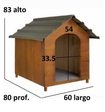 Casilla de Madera importada Techo Eco 5