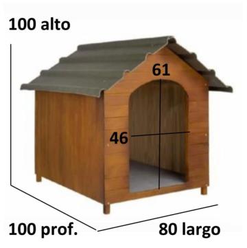 Casilla de Madera importada Techo Eco 7