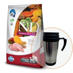 N&D TROPICAL FARMINA Perro Adulto Cerdo 10+2KG