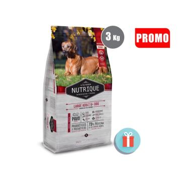 Nutrique large adult +6 dog 3kg