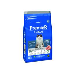 Premier gatos adulto castrado 6 meses a 6 años 1.5kg