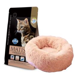 Promocion Matisse Gatos 7.5kg  + secador travel o colchoneta +dto farmina