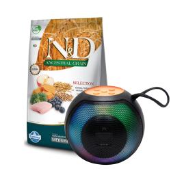 Promocion NyD 15kg + Parlante Bluethoo -Dto Farmina