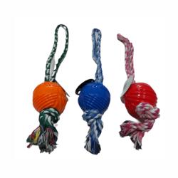 cuerda pelota a rayas